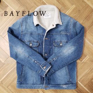 ベイフロー(BAYFLOW)のＢＡＹＦＬＯＷ　デニムボアジャケット　サーフ　西海岸　木村拓哉　ロンハーマン好き(Gジャン/デニムジャケット)