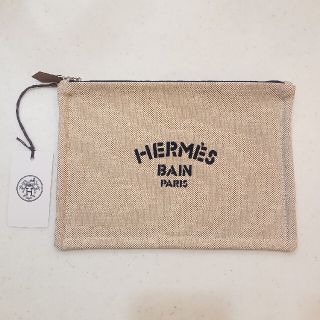 エルメス(Hermes)のHERMES フラットポーチ★レオパード柄★(ポーチ)