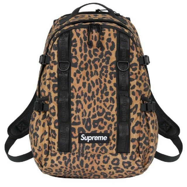 supreme 04SS レオパード柄バックパック(16代目/BackPack)