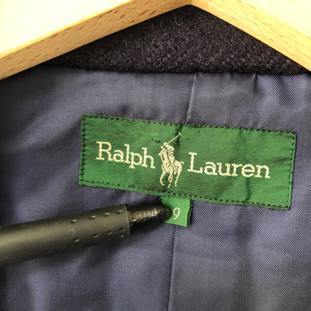 Ralph Lauren(ラルフローレン)のラルフローレン ウール テーラードジャケット ネイビー レディースのジャケット/アウター(テーラードジャケット)の商品写真