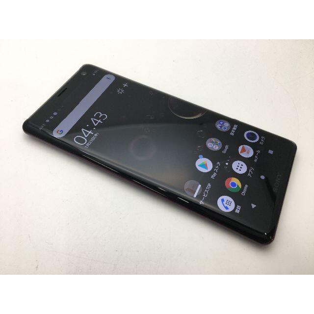 SIMフリー美品au Xperia XZ3 SOV39 レッド 78