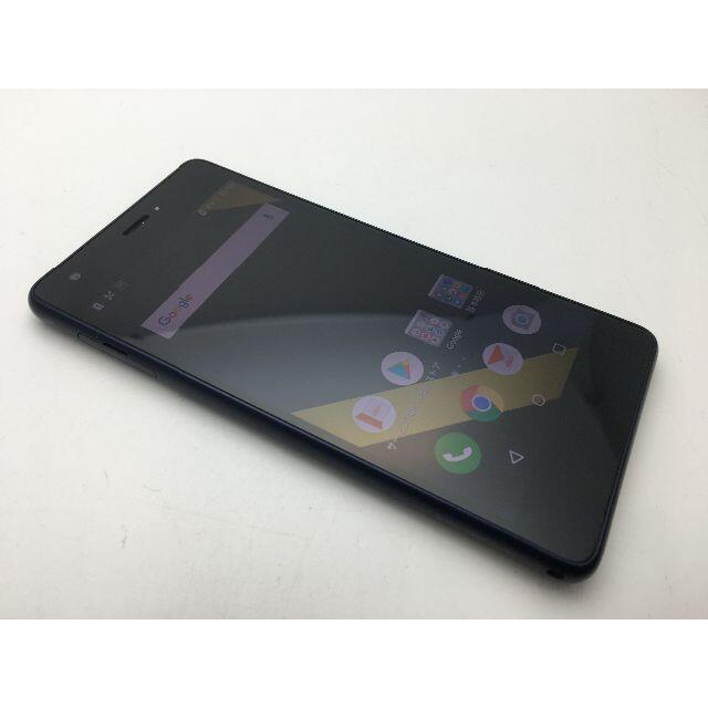 SIMフリー美品au Qua phone QZ KYV44 インディゴ80