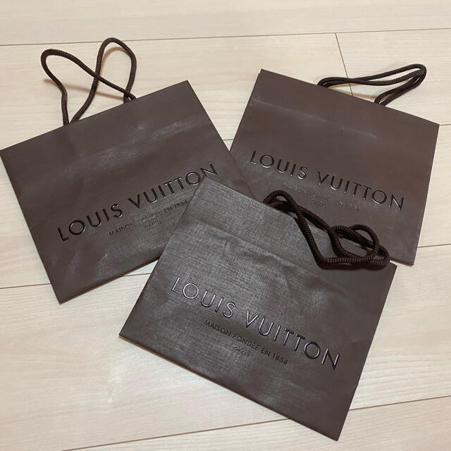 LOUIS VUITTON(ルイヴィトン)のLOUIS  VUITTONショッパー３つセット レディースのバッグ(ショップ袋)の商品写真