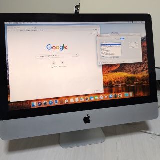 マック(Mac (Apple))の動作確認済みimac 21.5インチlate2009(デスクトップ型PC)