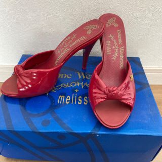 ヴィヴィアンウエストウッド(Vivienne Westwood)の【新品】VivienneWestwood melissa ヒールミュール(ミュール)