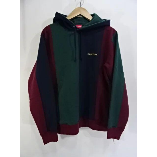 SUPREME 18aw Tricolor Hooded Sweatshirtda201006-2