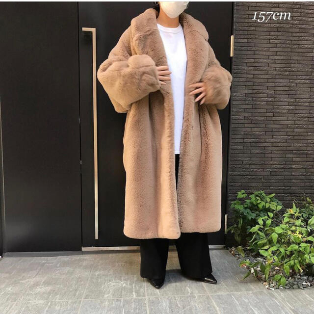 THINK FUR  シンクファー Curly Fur Long Vest