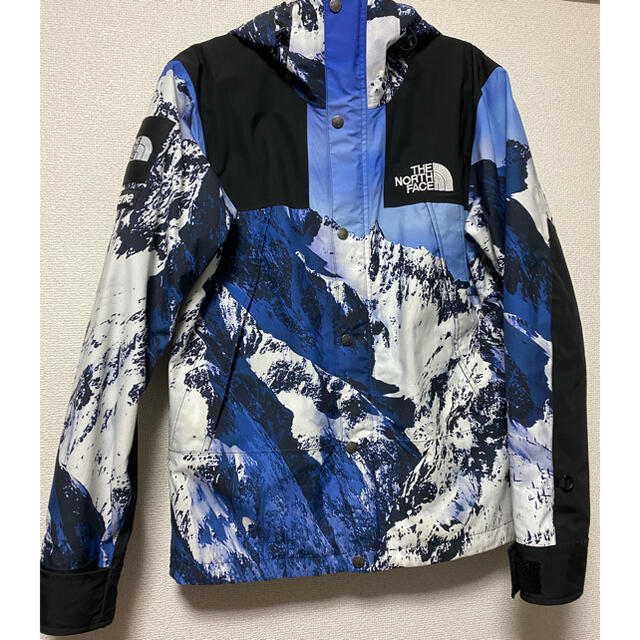 付属品完備！　Supreme TNF マウンテンパーカー　雪山