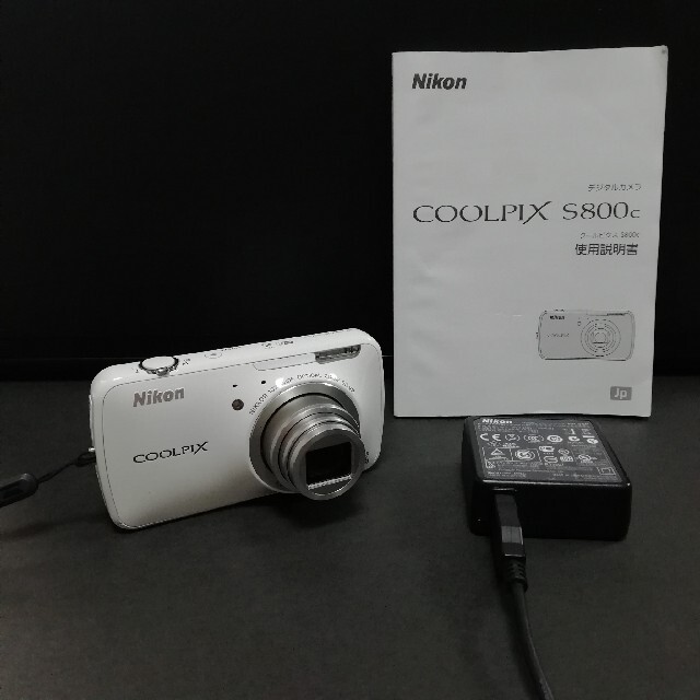 byoyo91カメラ【完動品】Nikon COOLPIX S800C コンパクトデジカメ動作確認済み