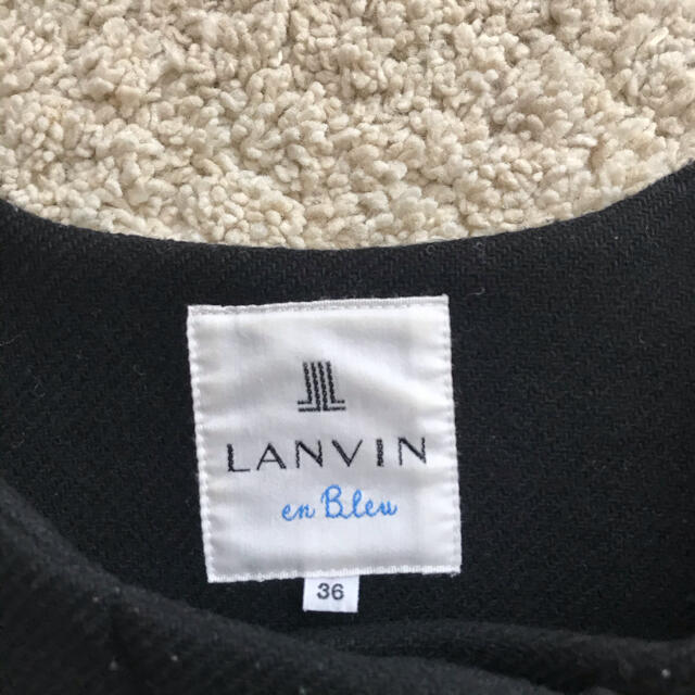 LANVIN en Bleu(ランバンオンブルー)の最終値下げ⭐︎LANVIN en bleu ロングコート レディースのジャケット/アウター(ロングコート)の商品写真