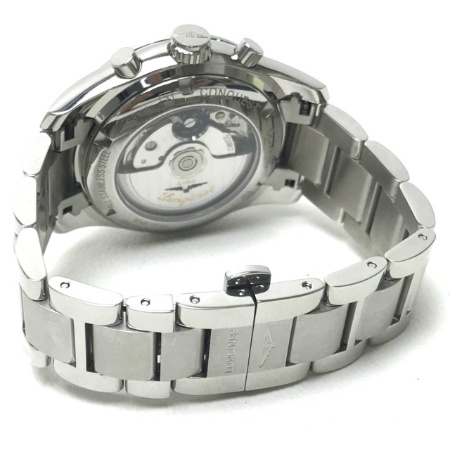 LONGINES(ロンジン)のロンジン LONGINES コンクエストクラシック クロノ L27864766 デイト 自動巻き 腕時計 SS シルバー 未使用 メンズの時計(腕時計(アナログ))の商品写真