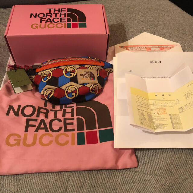 Gucci - the north face gucci ベルトバッグ サイズ95 新品原価以下