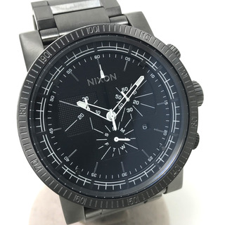 ニクソン(NIXON)のニクソン NIXON マグナコン NA154632 クオーツ 腕時計 SS ブラック(腕時計(アナログ))