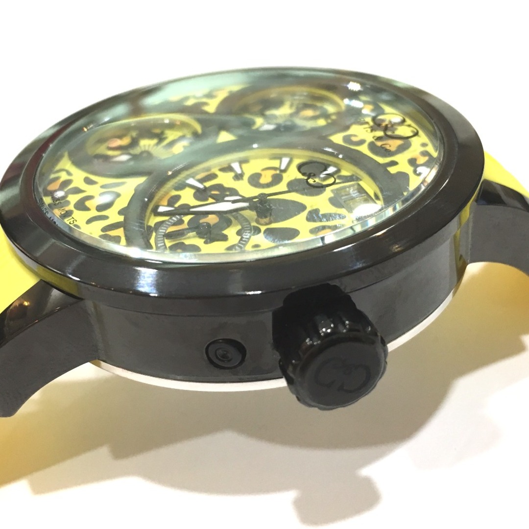 カーティスアンドコー CURTIS & Co. BIG Time WORLD SUW57JPJGY-B クォーツ 腕時計 SS イエロー 未使用