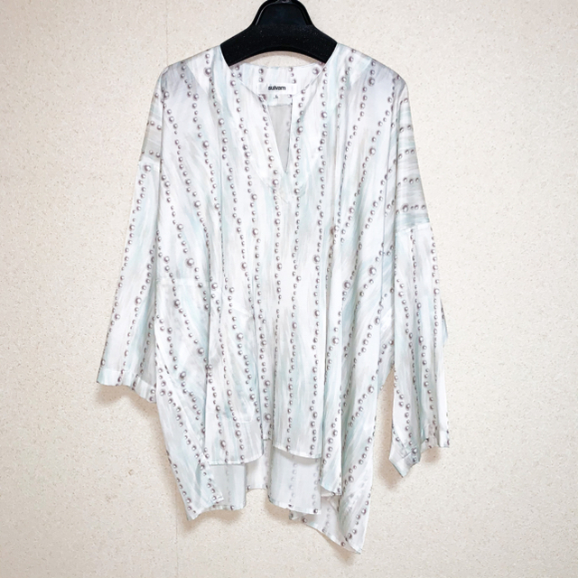 sulvam 21ss asym P/O shirts サルバム シャツ