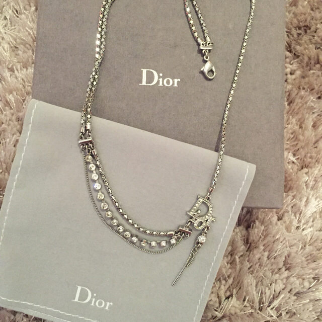 Christian Dior(クリスチャンディオール)のDior♡ネックレス レディースのアクセサリー(ネックレス)の商品写真