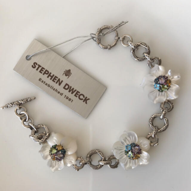 新品★スティーブン デュエック フラワーブレスレット★Stephen Dweck レディースのアクセサリー(ブレスレット/バングル)の商品写真