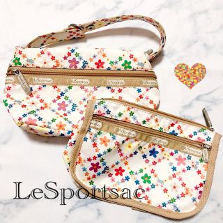 レスポートサック(LeSportsac)の【レスポートサック】【LESPORTSAC】ポーチセット　小ポーチ美品✨(ポーチ)