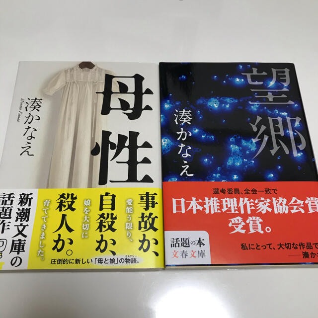 湊かなえ　望郷　母性 エンタメ/ホビーの本(文学/小説)の商品写真