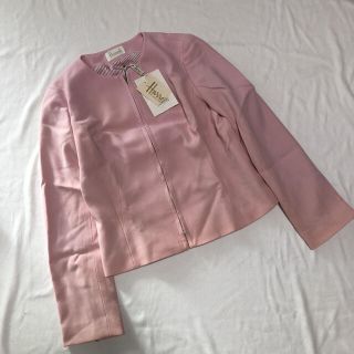 ハロッズ(Harrods)のハロッズ 未使用 難あり ノーカラー ジャケット 1(ノーカラージャケット)