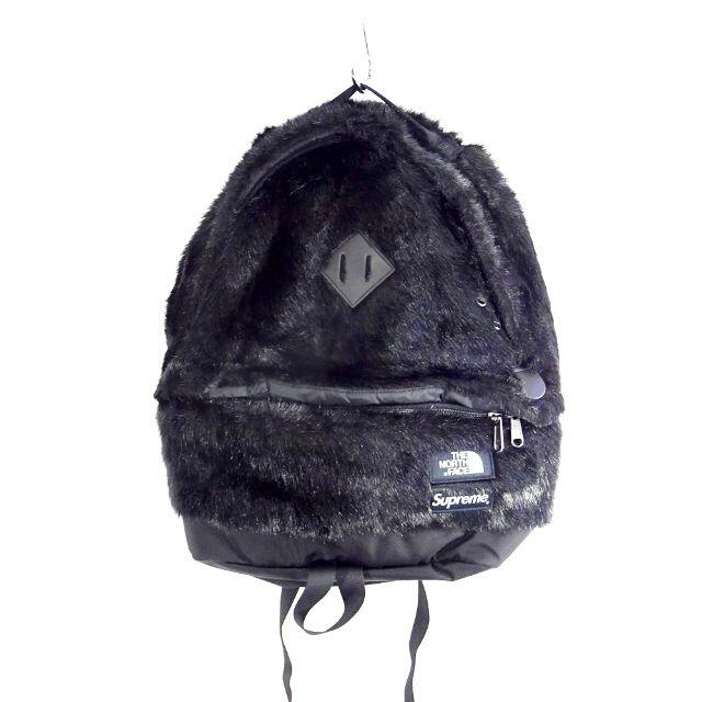 Supreme Fur Backpack 20L 黒  ファー リュックサック