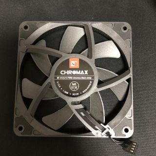 2個セット Noctua NF-A12×15 PWM CHROMAX BLACK(PCパーツ)