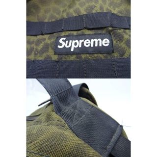 supreme 04SS レオパード柄バックパック(16代目/BackPack)