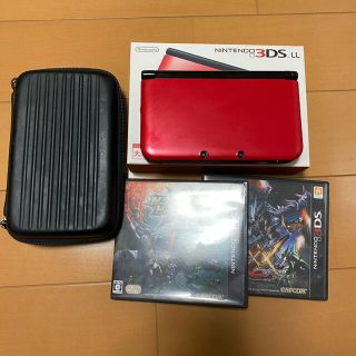 ニンテンドー3DS(ニンテンドー3DS)のバッテリー拡張型 3DS LL ソフト付き SDカードつき(携帯用ゲーム機本体)