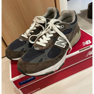 ニューバランス(New Balance)のNew balance ニューバランス　MR993 NAVY US8(スニーカー)