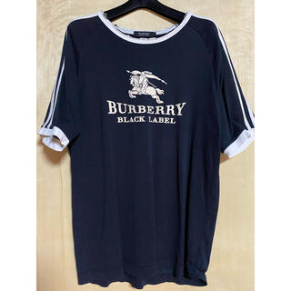 バーバリーブラックレーベル(BURBERRY BLACK LABEL)のBurberry ビッグロゴTシャツ　8周年記念限定tシャツ(Tシャツ/カットソー(半袖/袖なし))