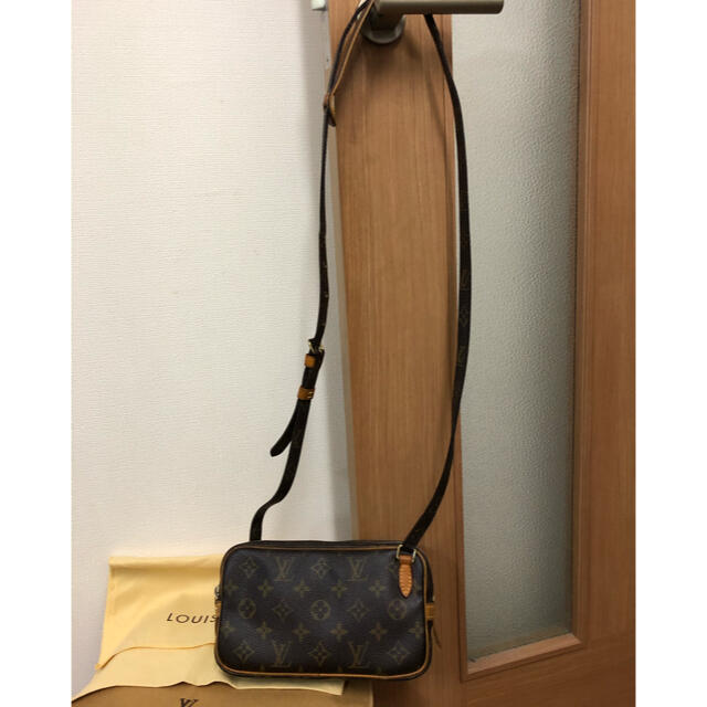 美品【LOUIS VUITTON】マルリーバンドリエール ショルダーバッグ