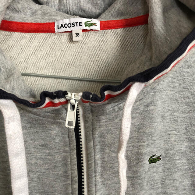 LACOSTE(ラコステ)の古着　ラコステ　フルジップパーカー◇LACOSTE レディースのトップス(パーカー)の商品写真