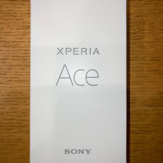 エクスペリア(Xperia)の【新品未開封】 Xperia Ace 楽天モバイル　本体　ホワイト　SONY(携帯電話本体)