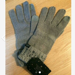 ヴィクトリアズシークレット(Victoria's Secret)のvictoria's secret gloves 手袋 グレー 新品(手袋)