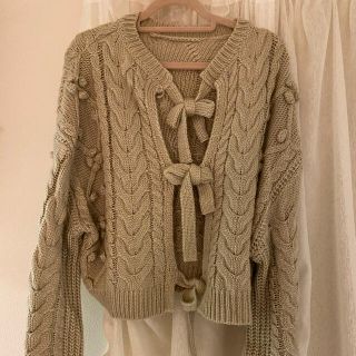 ヘザー(heather)のHeatherショート丈knit(ニット/セーター)