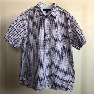 トミーヒルフィガー(TOMMY HILFIGER)の古着　トミーヒルフィガー　半袖シャツ◇TOMMY HILFIGER◇M-0055(シャツ)