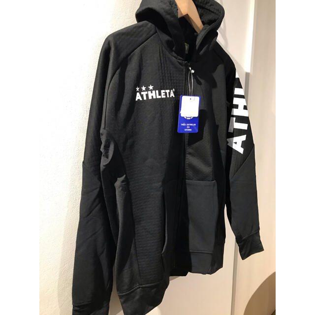 新品！ATHLETA　防風スウェットパーカー/防風スウェットパンツ 上下セットポリエステル100％別布