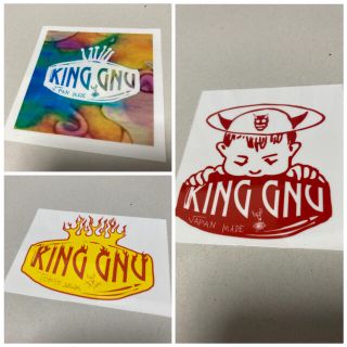 まとめ売り　ヌーミレパーク　King Gnu キングヌー　ステッカー(しおり/ステッカー)