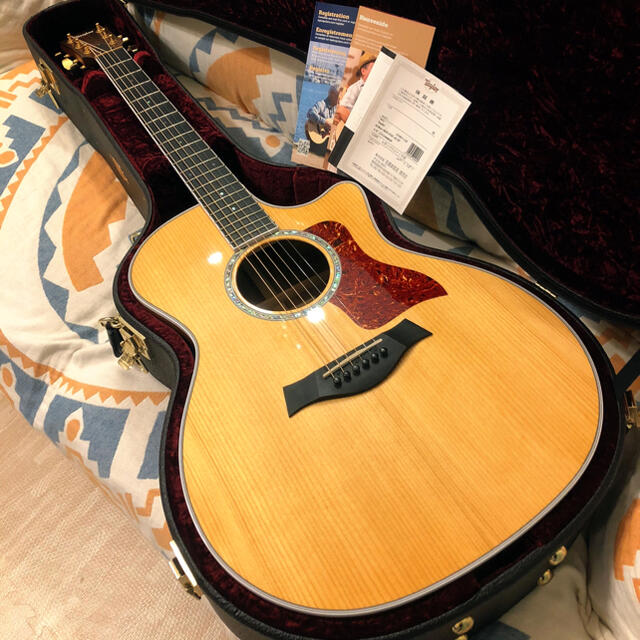 【まーくん様専用Taylor 414ce JPN-LTD アディロントップ限定品 楽器のギター(アコースティックギター)の商品写真