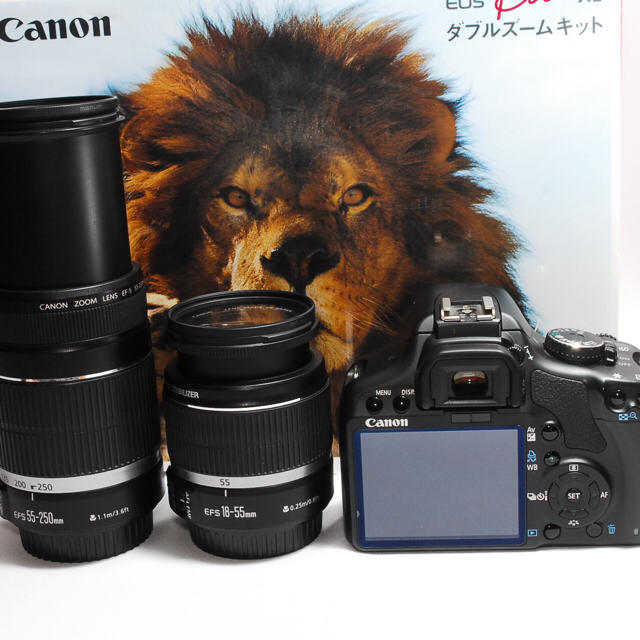 Canon Kiss X2 Wレンズ Canon Kiss X2 Wレンズ