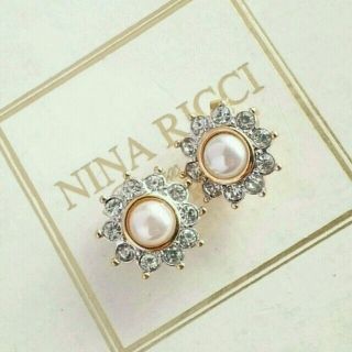 ニナリッチ(NINA RICCI)のNINA RICCIヴィンテージパール(イヤリング)