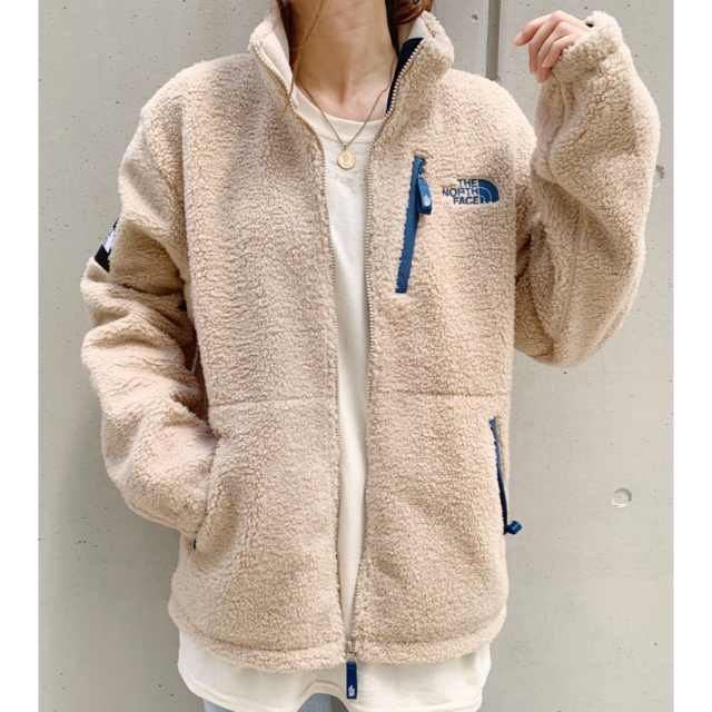 ノースフェイスRIMO FLEECE JACKET ボア ジャケット ベージュ 【2022