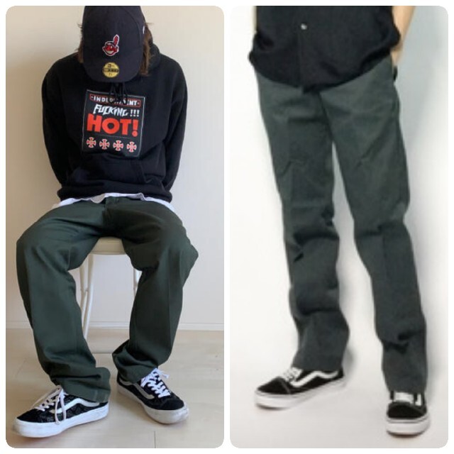 Dickies(ディッキーズ)の新品未使用 ディッキーズワークパンツ オリーブグリーン 874 OG 31×32 メンズのパンツ(ワークパンツ/カーゴパンツ)の商品写真