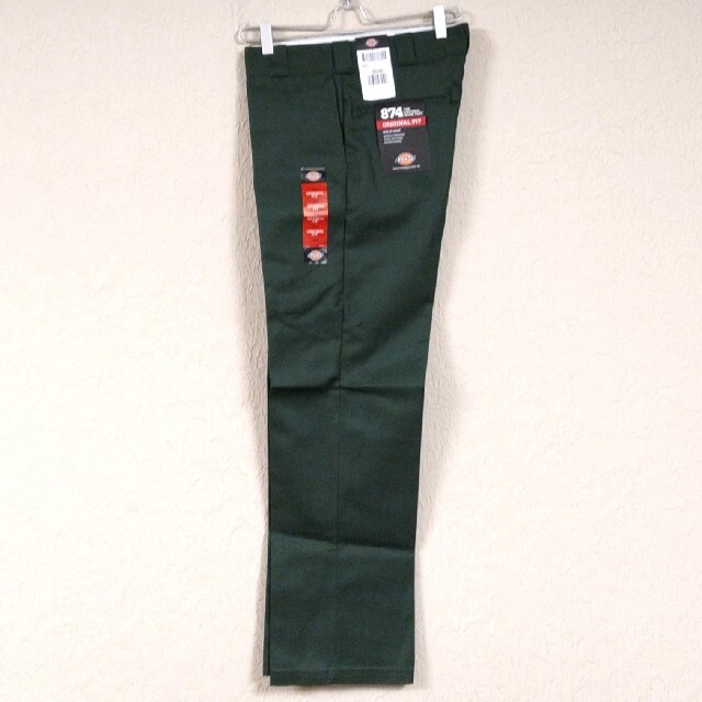 Dickies(ディッキーズ)の新品未使用 ディッキーズワークパンツ オリーブグリーン 874 OG 31×32 メンズのパンツ(ワークパンツ/カーゴパンツ)の商品写真