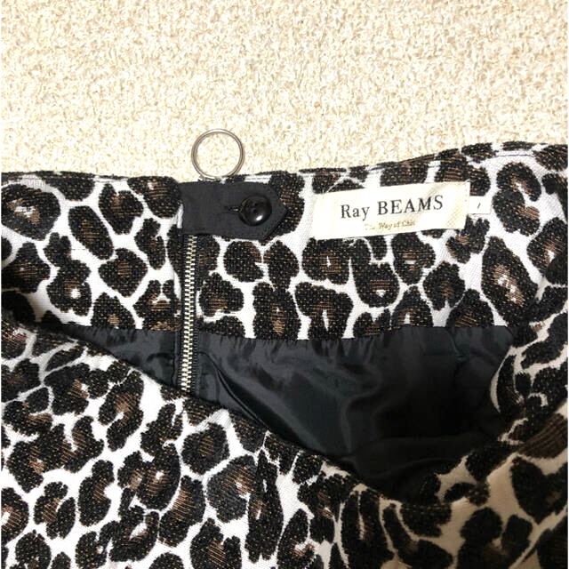 Ray BEAMS(レイビームス)のRay Beams レオパード柄スカート レディースのスカート(ミニスカート)の商品写真
