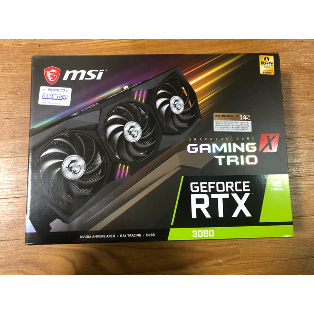 MSI GeForce RTX3080 GEMING X TORIO 10G スマホ/家電/カメラのPC/タブレット(PCパーツ)の商品写真