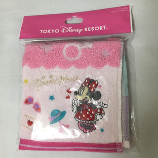 ディズニー(Disney)のミニーちゃん ハンドタオル(ハンカチ)