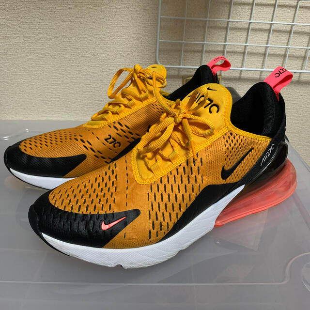 NIKE ナイキ　エアマックス270 SE オレンジ　ウィメンズ　25.5cm