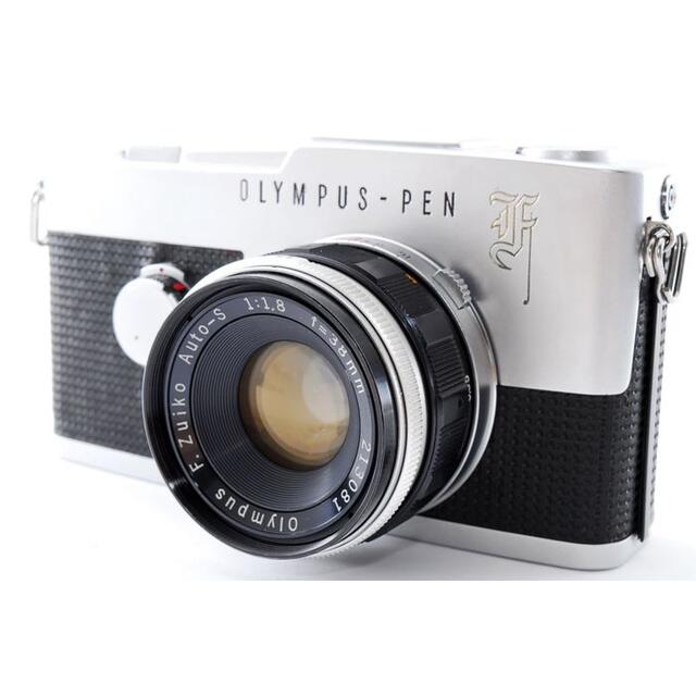 ＃2333☆安心の分解整備清掃品☆OLYMPUS PEN F 38mm F1.8