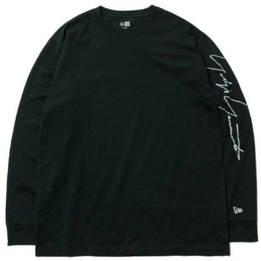 ロングTシャツYohji Yamamoto New Era シグネチャーロゴ 長袖Tシャツ